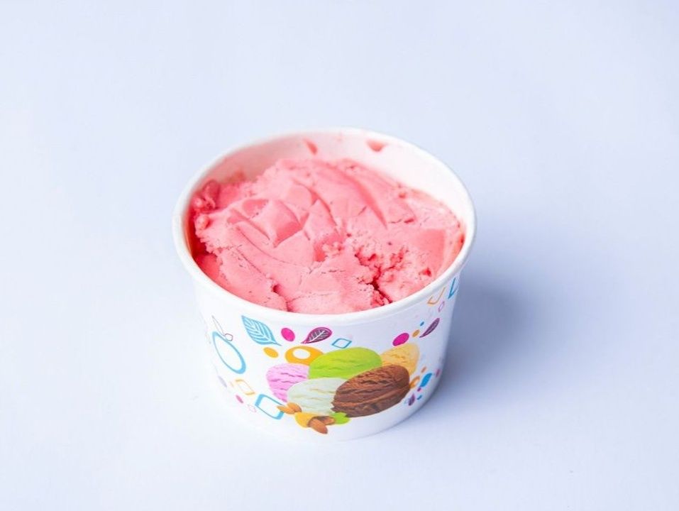Strawberry ice cream
