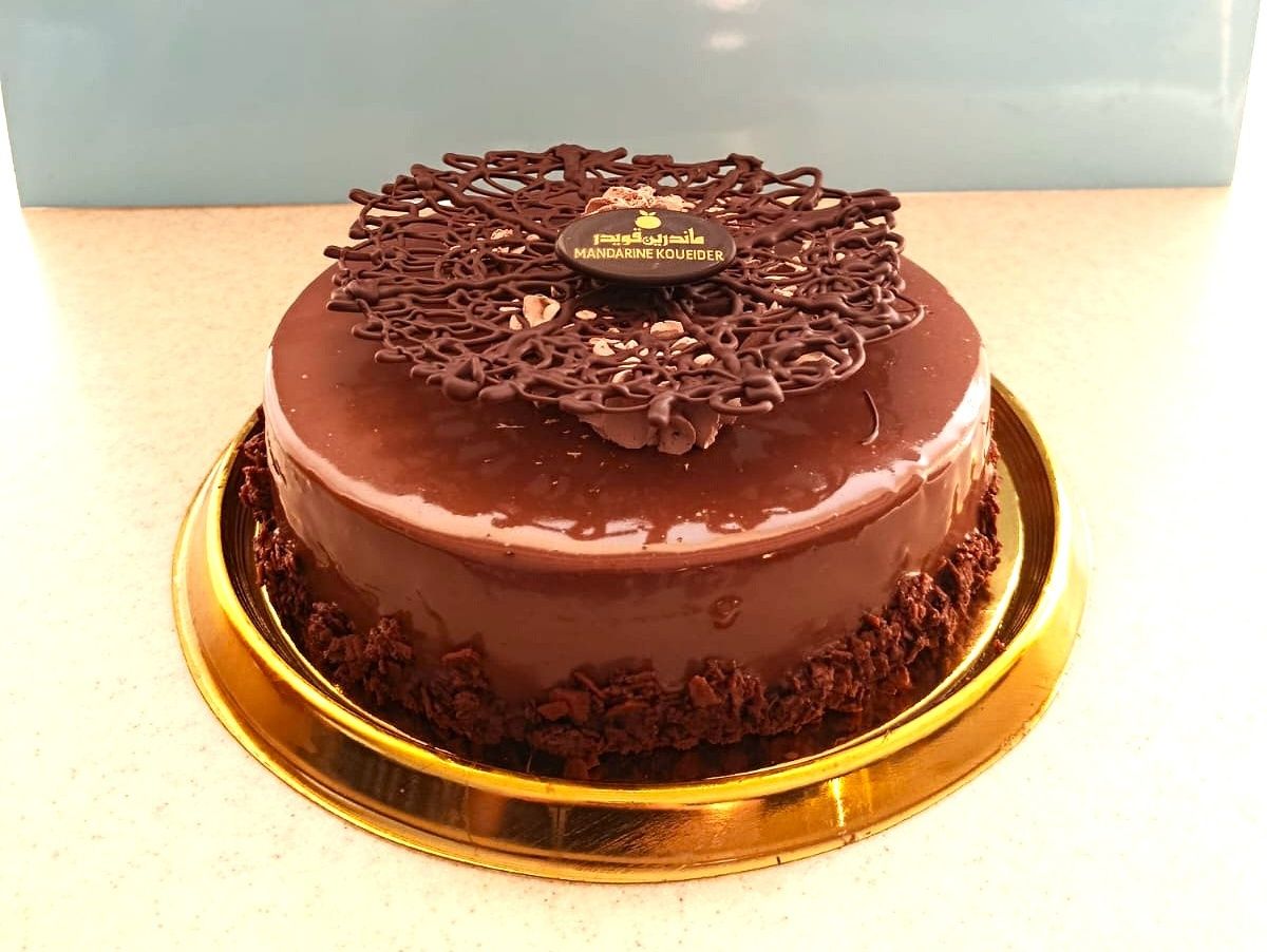 Chocolate Feuilletine Cake