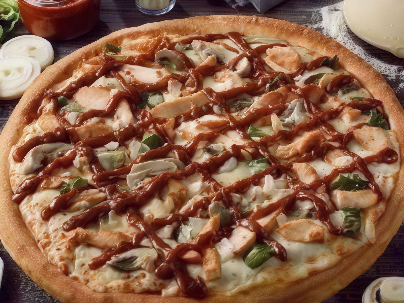 Chicken Crispers Pizza