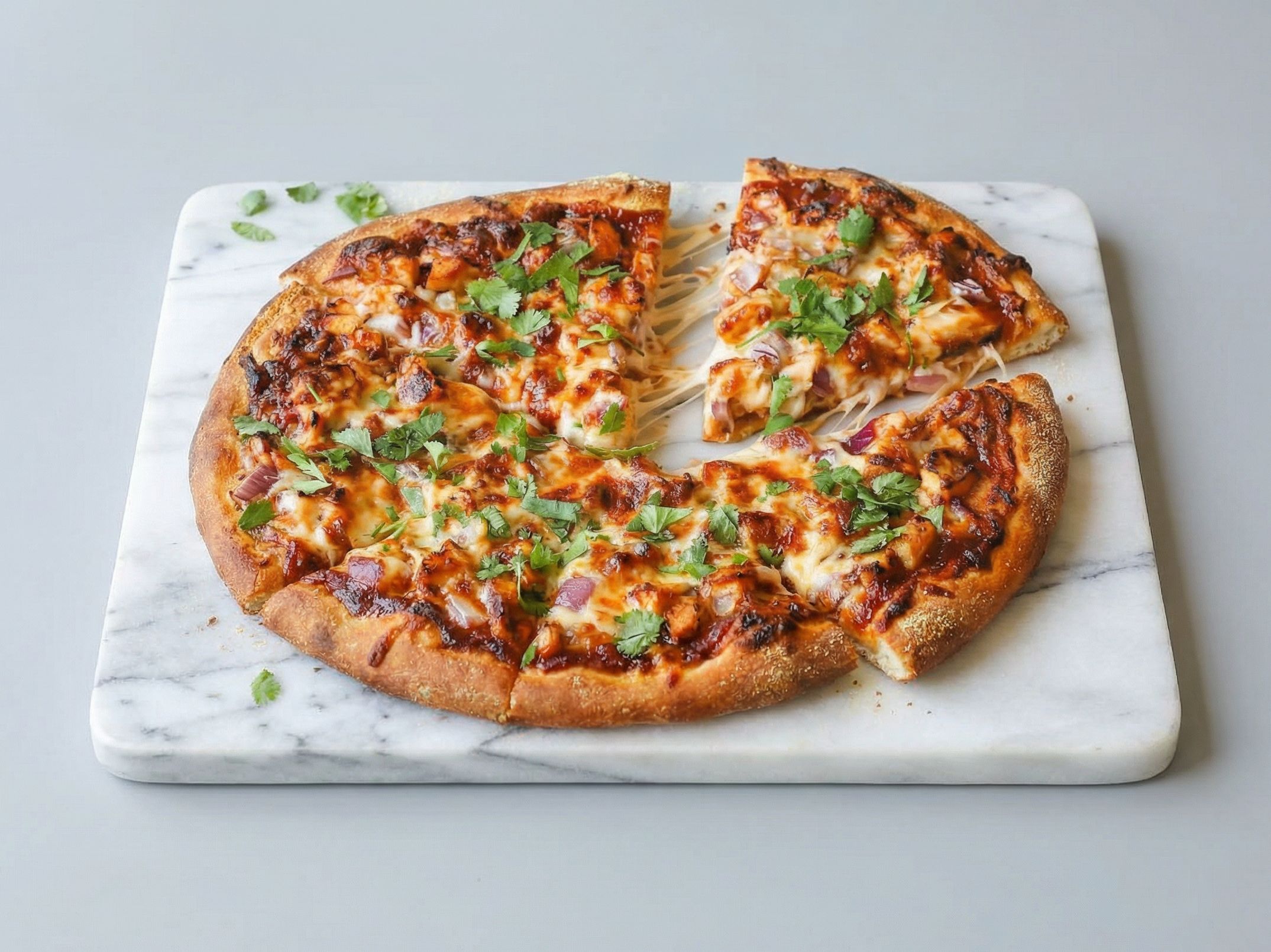 Grilled Chicken Pizza