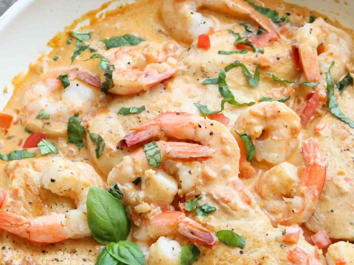 Chicken Shrimp Sauce