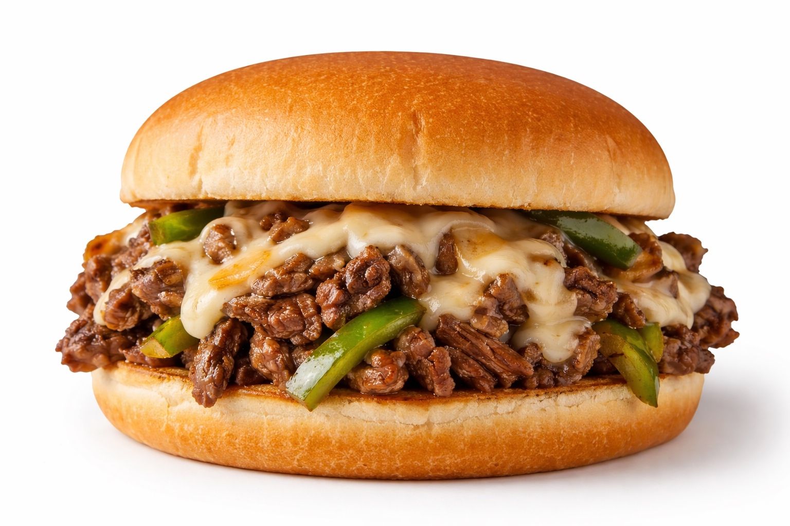 Classic Philly Cheese Steak Sandwich