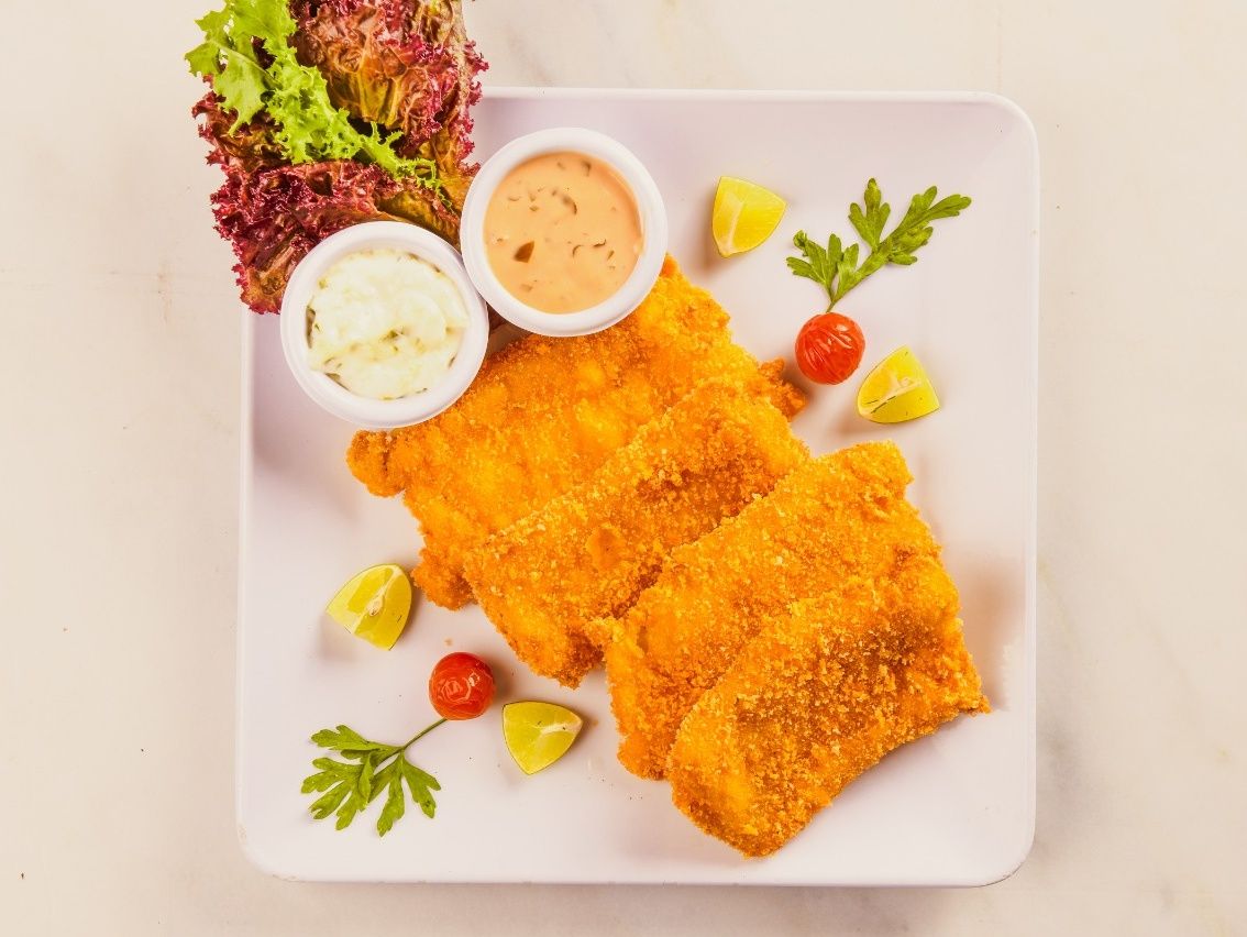 Breaded fillet