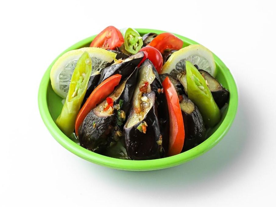 Pickled eggplant
