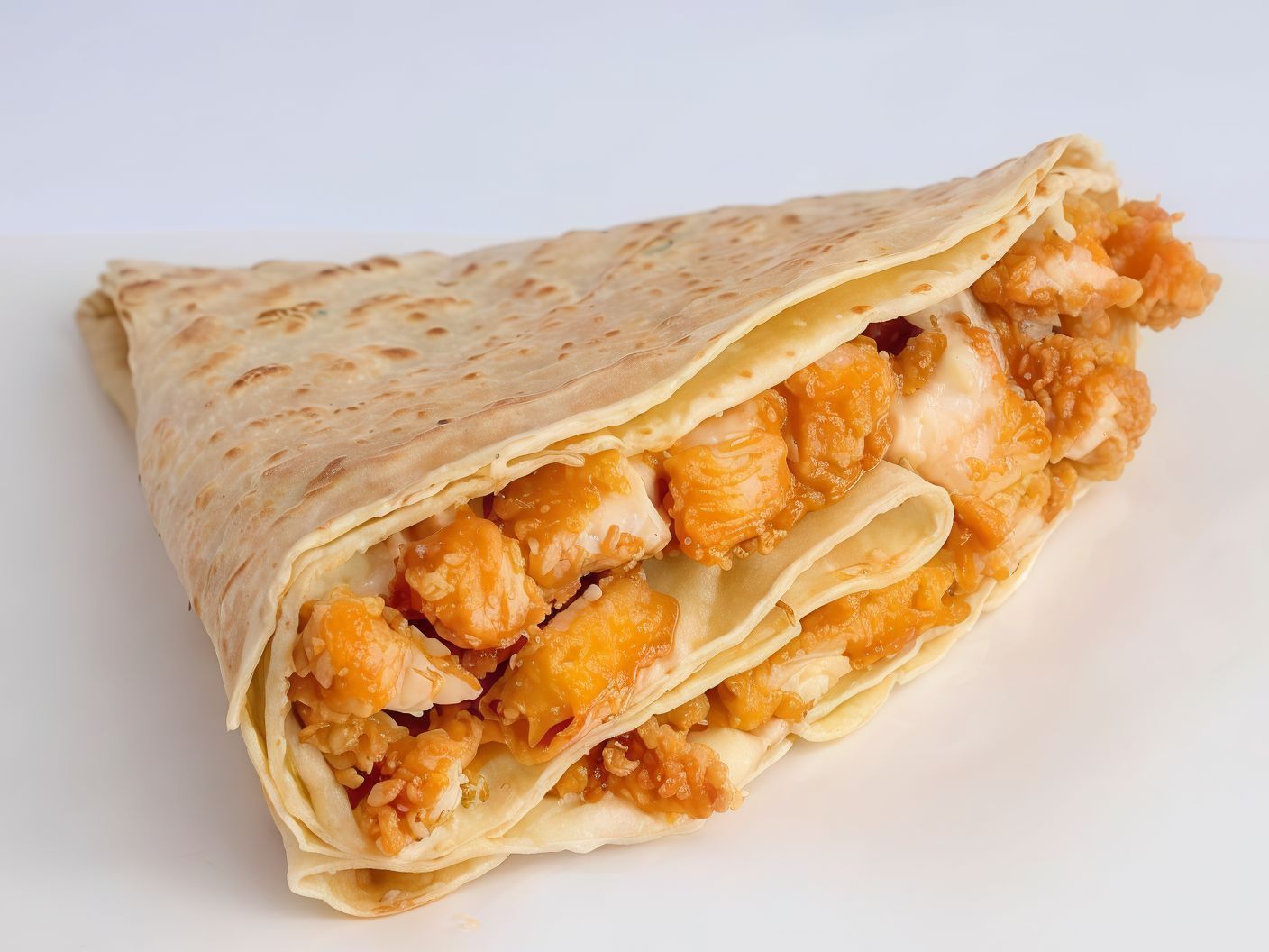 Spicy Crunchy Chicken Crepe