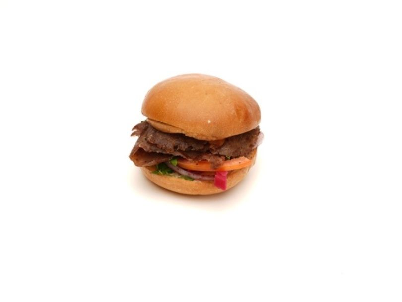 Meat Shawarma Bun Sandwich