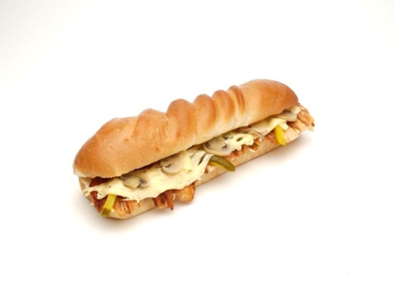 Fino Chicken Shawarma Sandwich with Mozzarella + Mushroom
