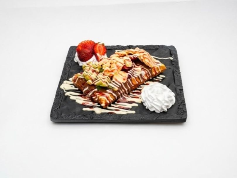 Mixed Fruit Waffle