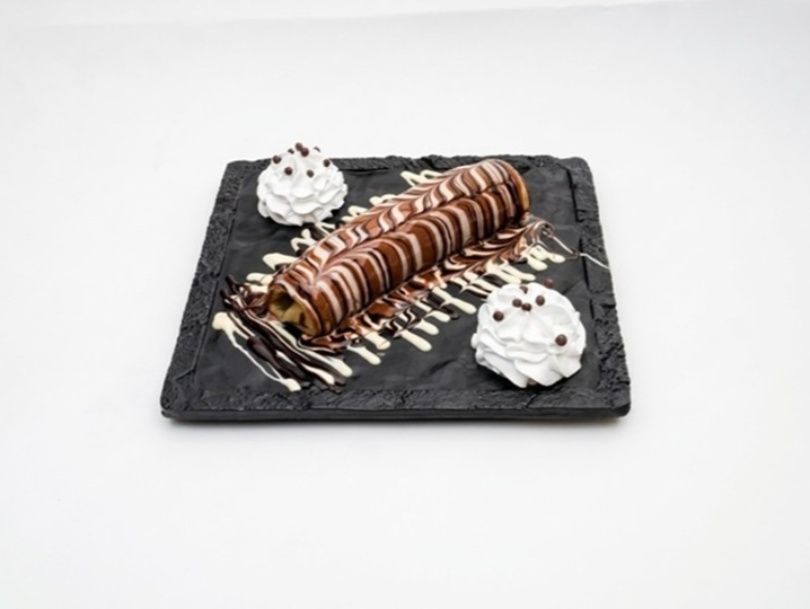 Banana Crepe Roll