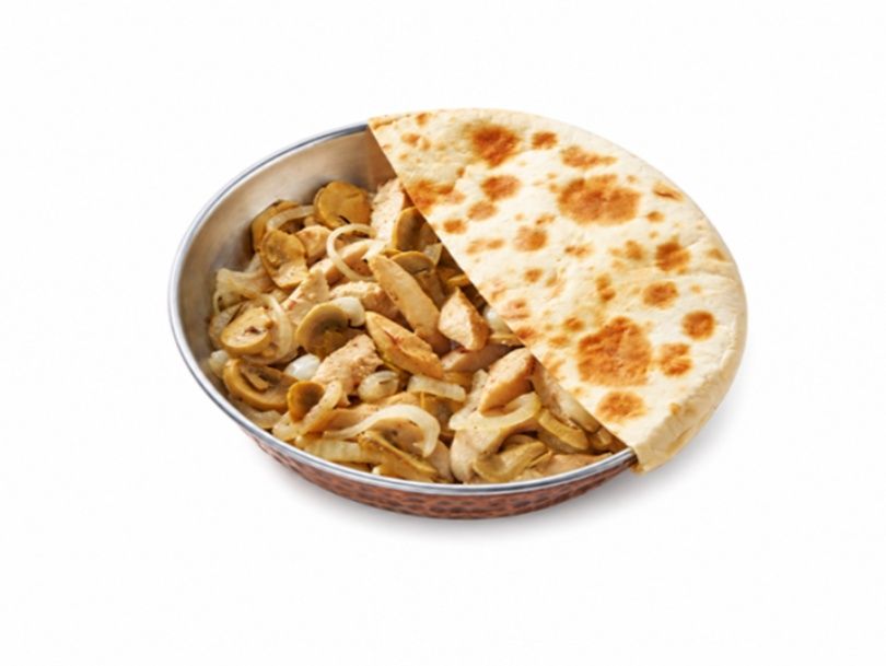 Makhasi with Mushroom and Onion Casserole