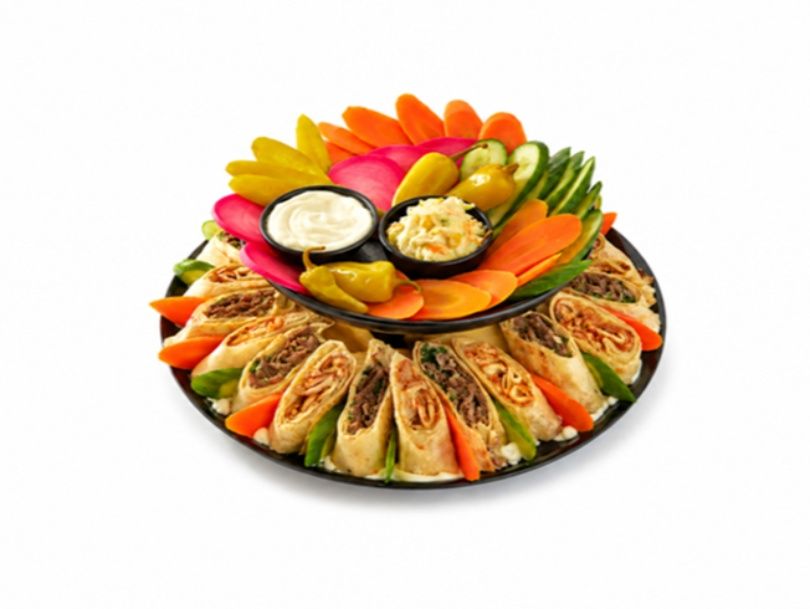 Mixed Shawarma Torte 4 Persons 2 Layers