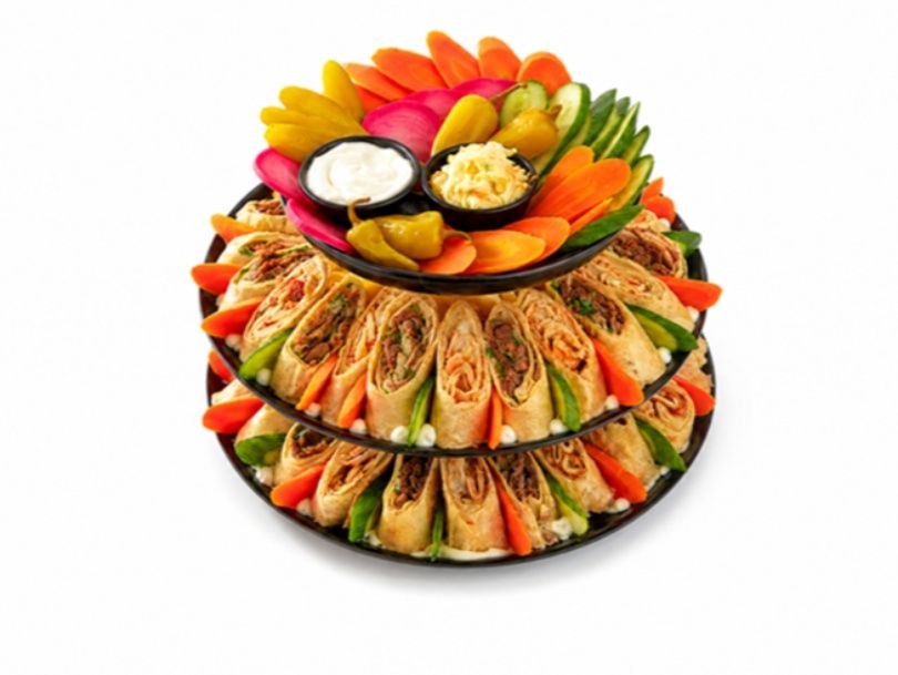Mixed Shawarma Cake 8 Person 3 Layers