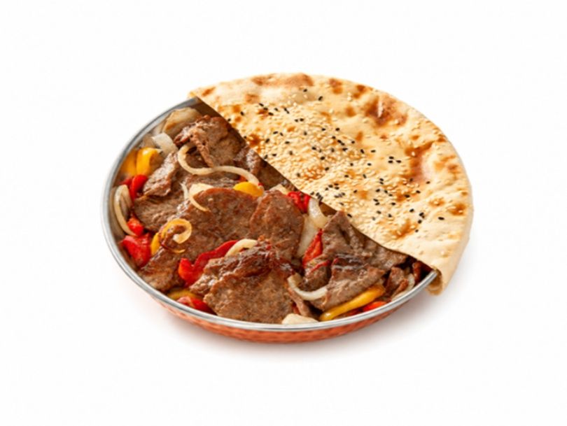Meat Sharhat With Vegetables And Mushroom Casserole