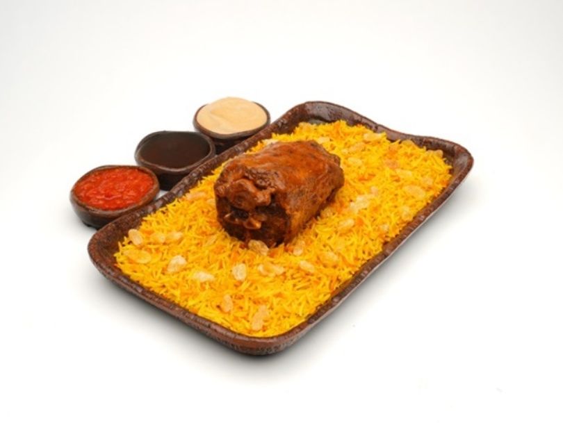 Smoked Mutton Neck Meal + Raisin Rice
