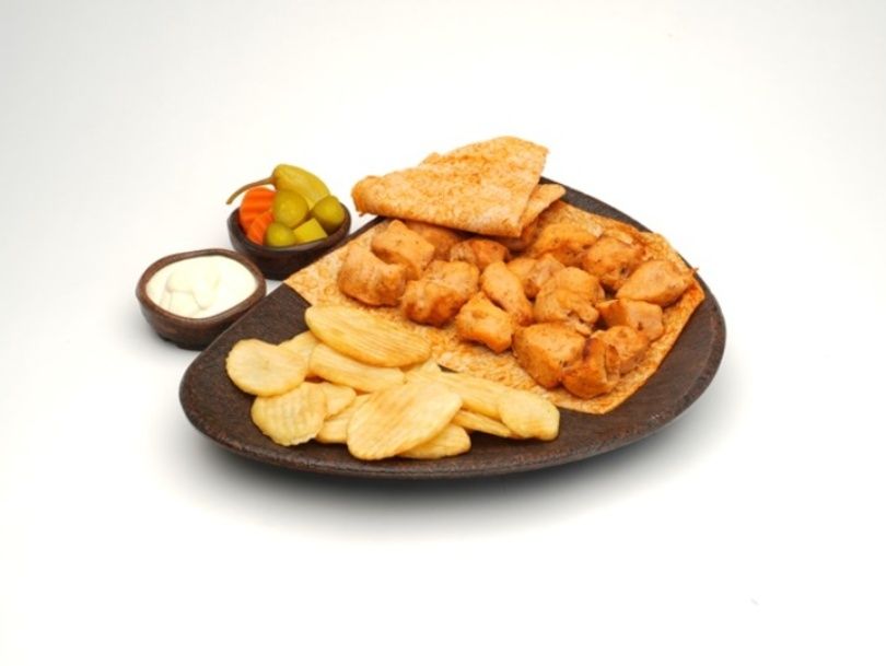 grilled Shish Tawook (chicken breasts)