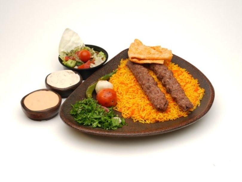 Kofta Meal with Rice
