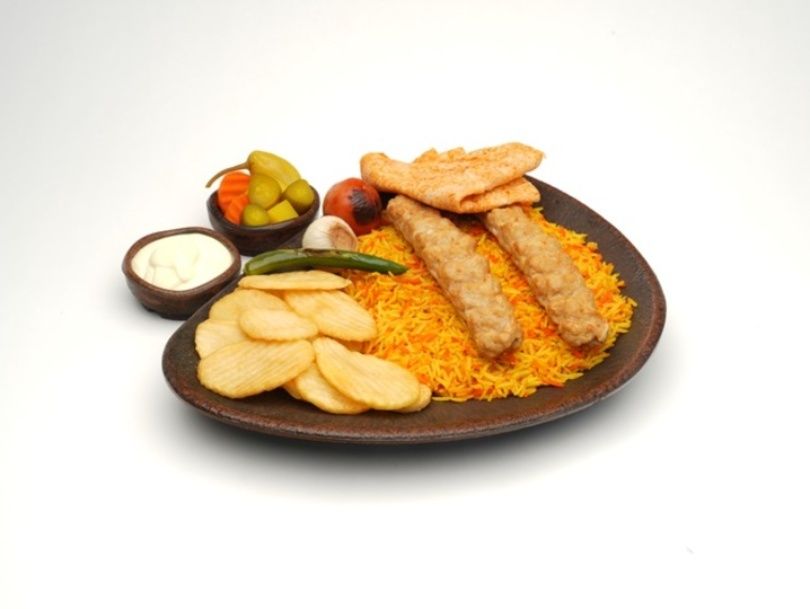 Chicken Kofta Meal with Rice