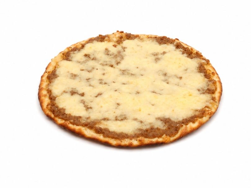 Sausage Manoucheh with Mozzarella