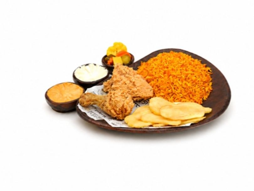 2 Pieces Broasted Meal + Rice