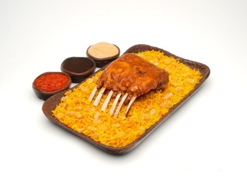 Smoked Ribs Meal + Raisin Rice