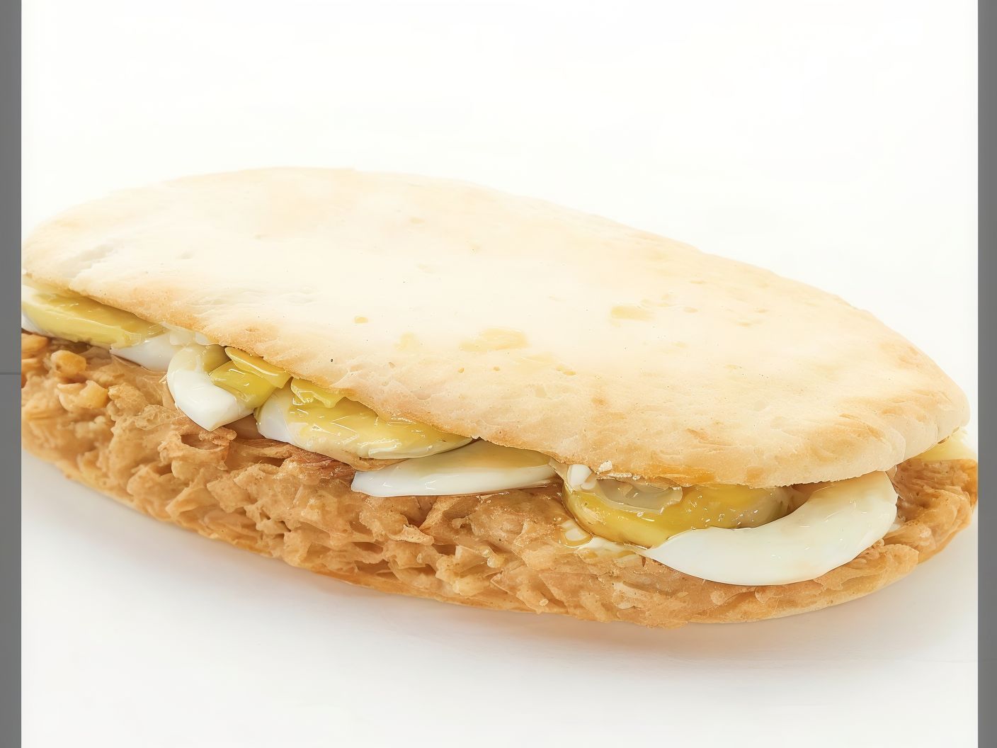 Foul With Boiled Eggs Sandwich
