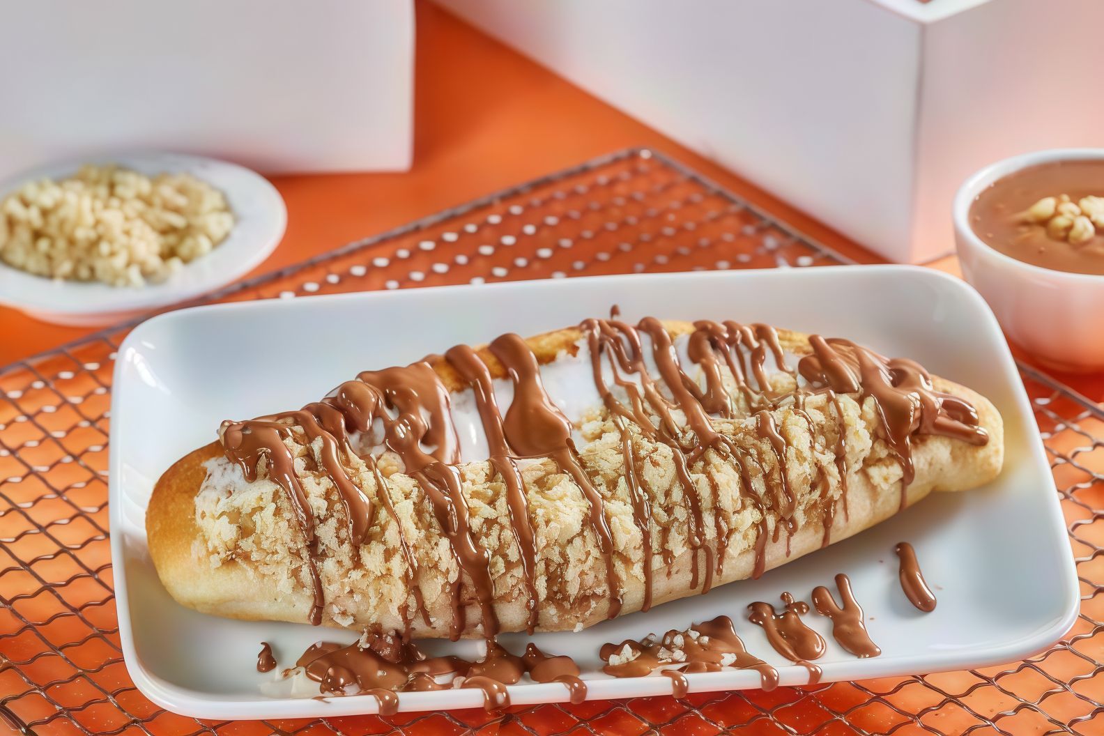 Chocolate Halawa Sandwich