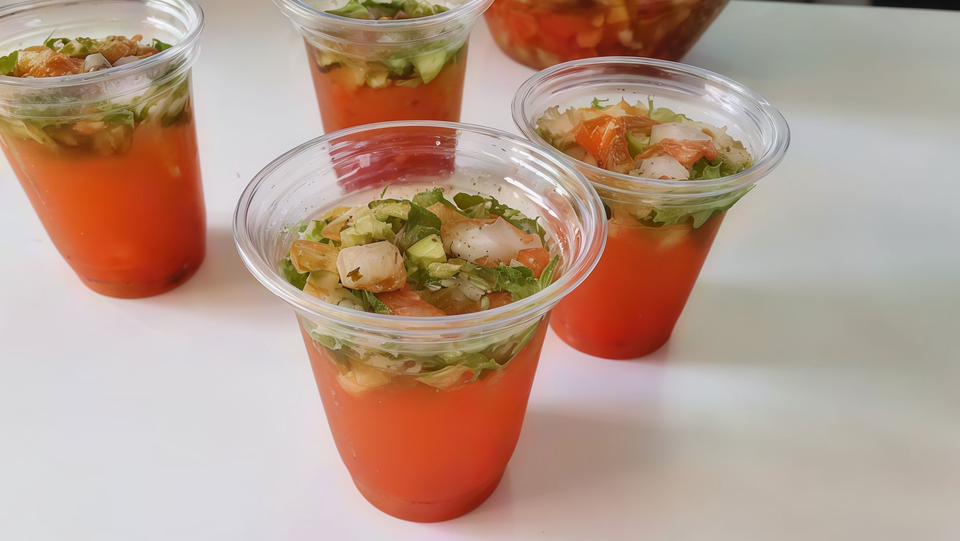 Salad Water Cup