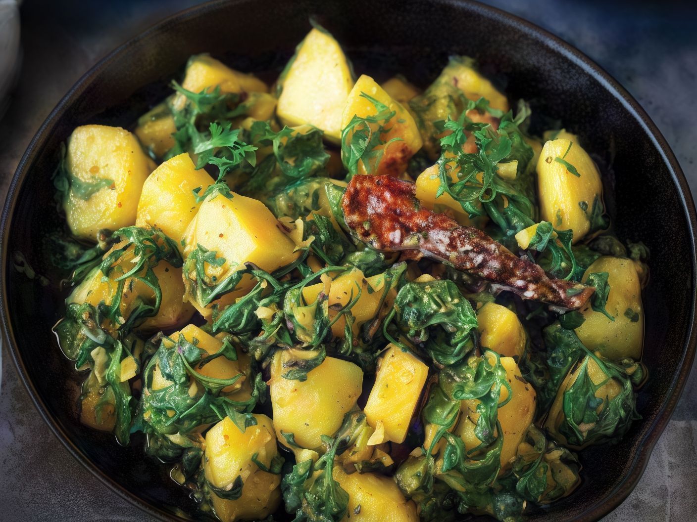 Aloo Palak