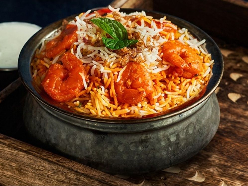 Jhinga Biryani