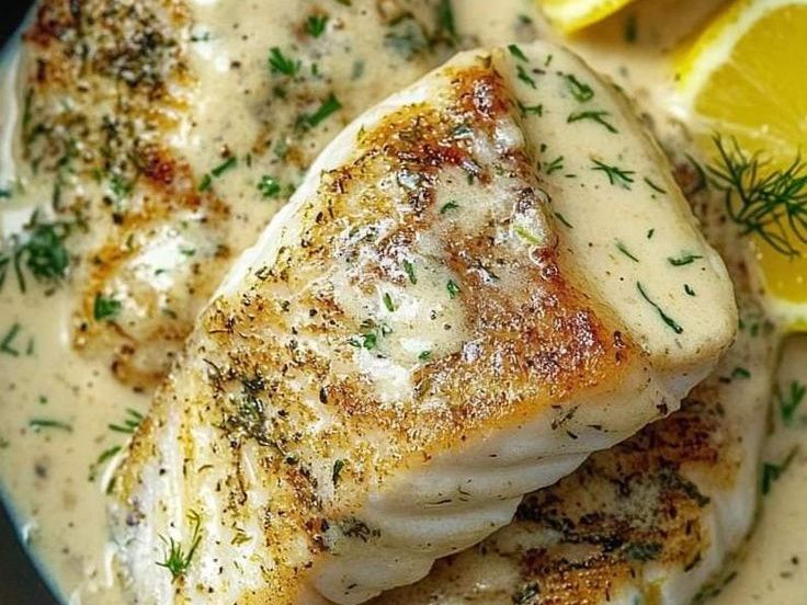 Grilled fish pasta