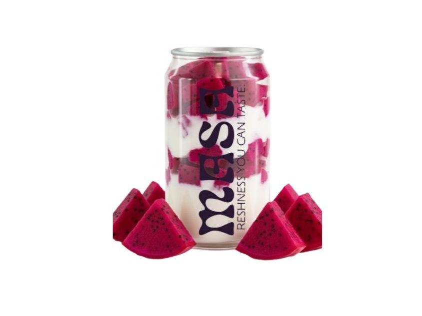 Dragon fruit yogurt