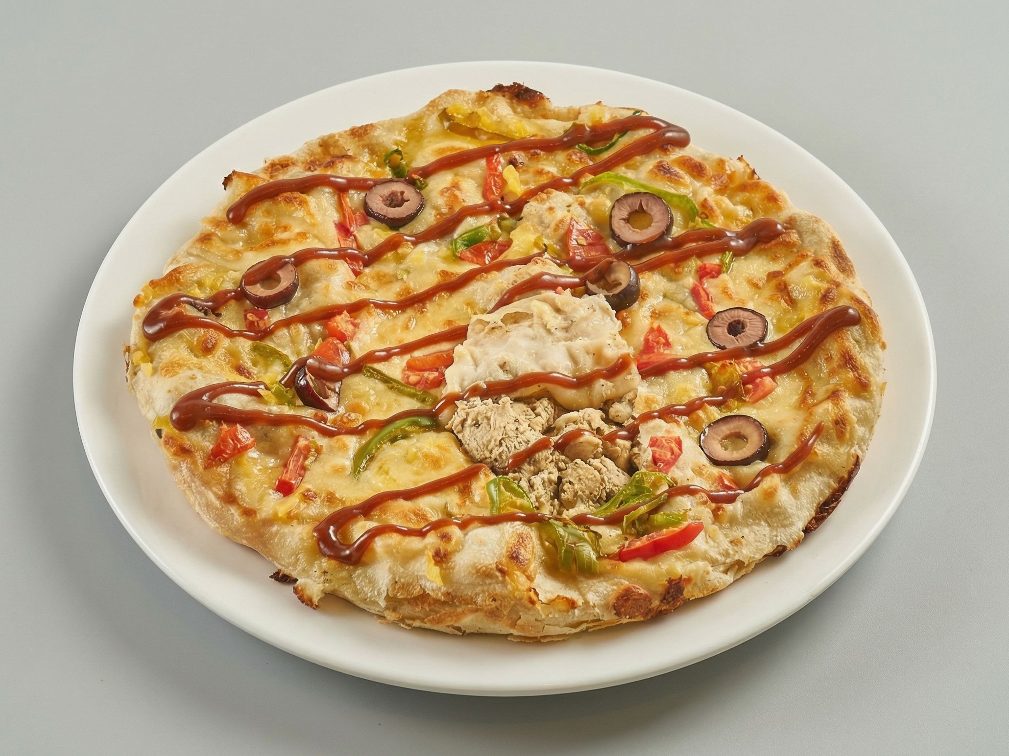 Eastern BBQ Chicken Pie