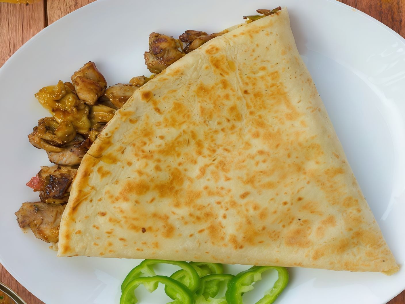Chicken Shawarma Crepe