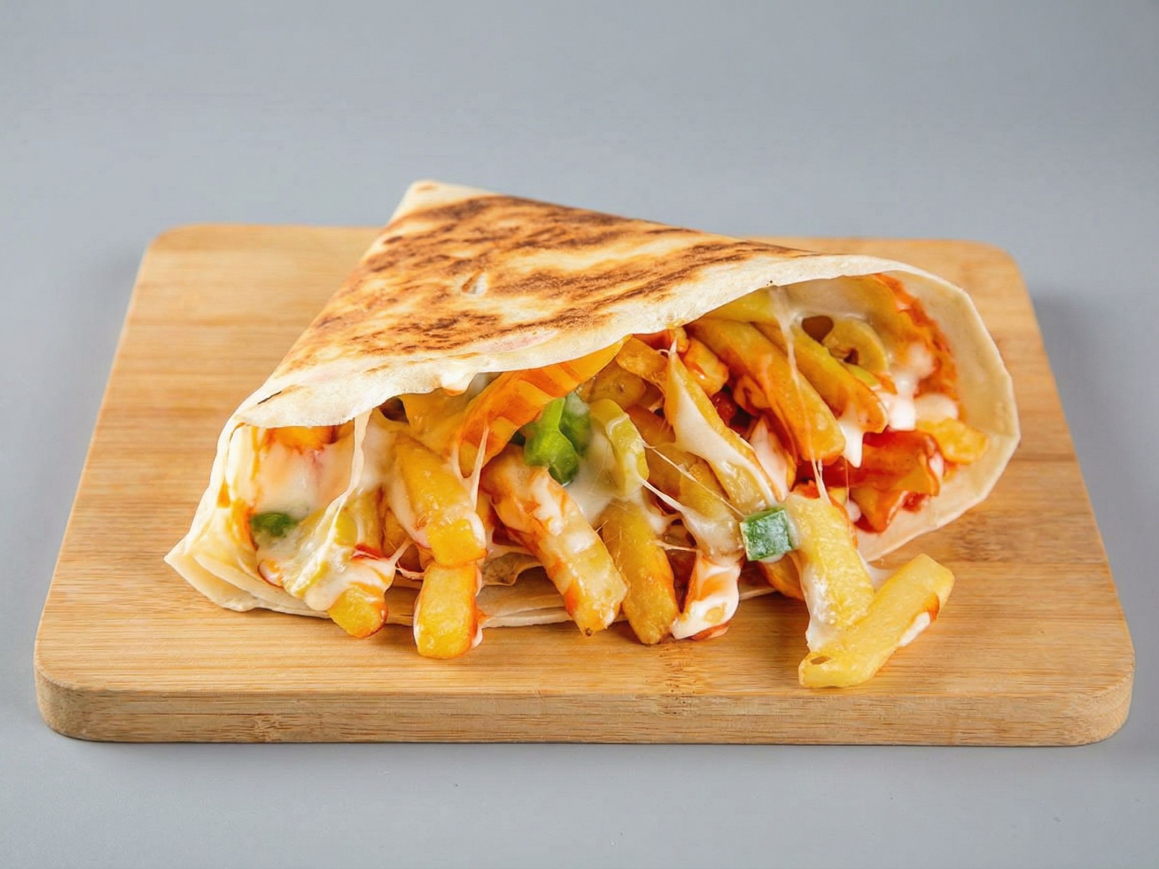 Fries crepe
