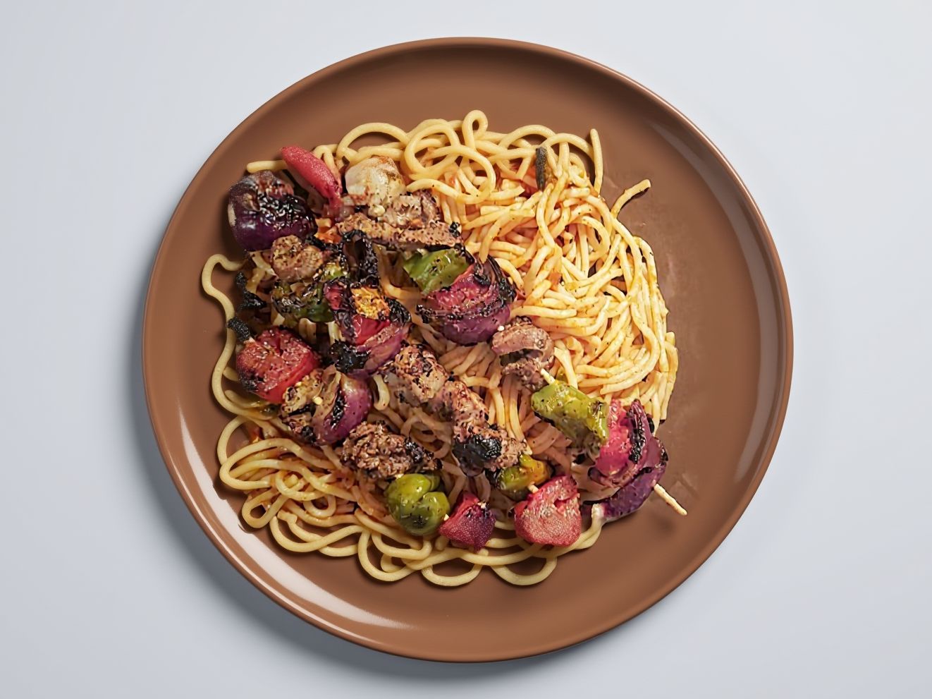 Shish tawook pasta