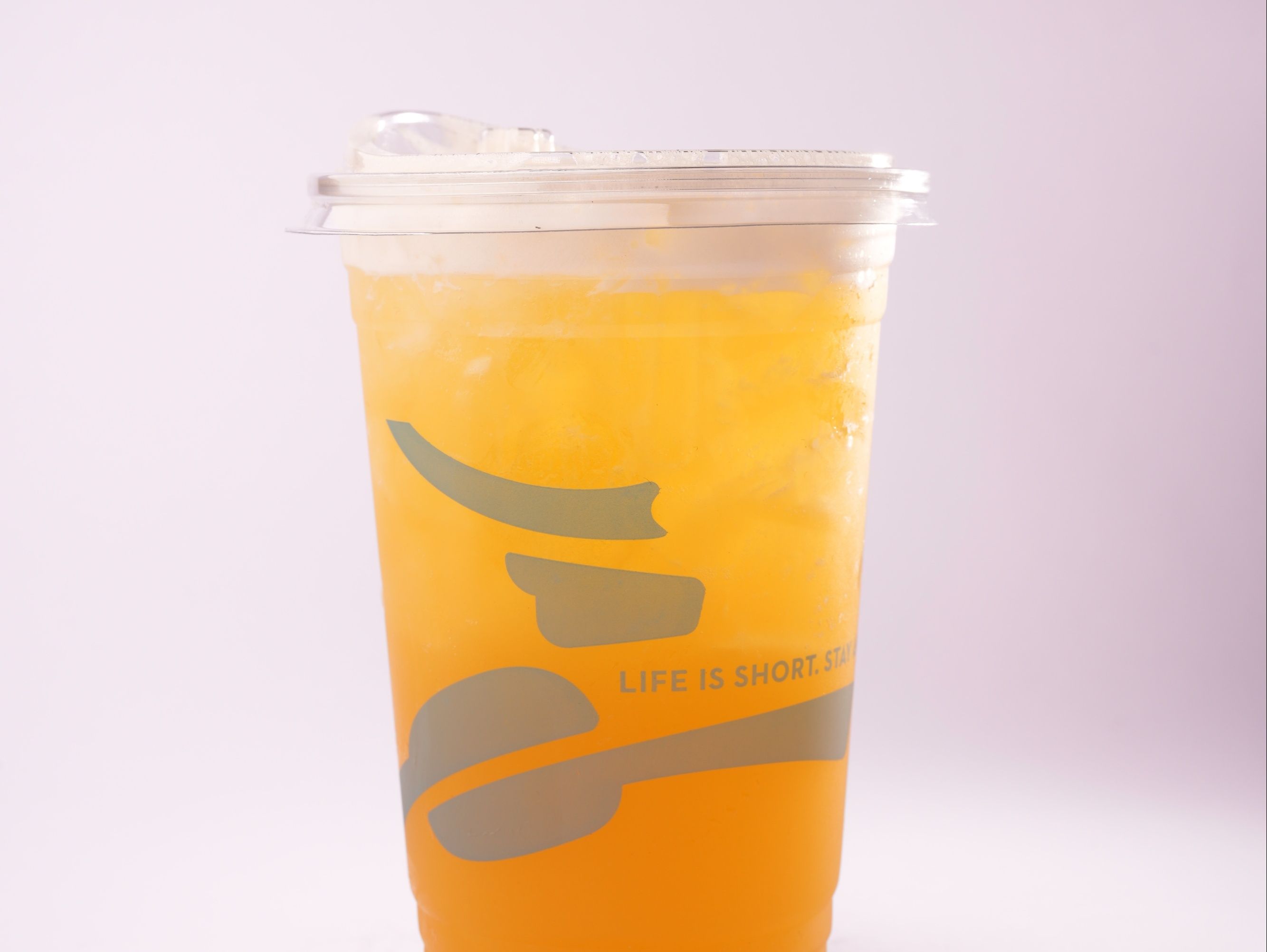 Green tea with coconut and pineapple