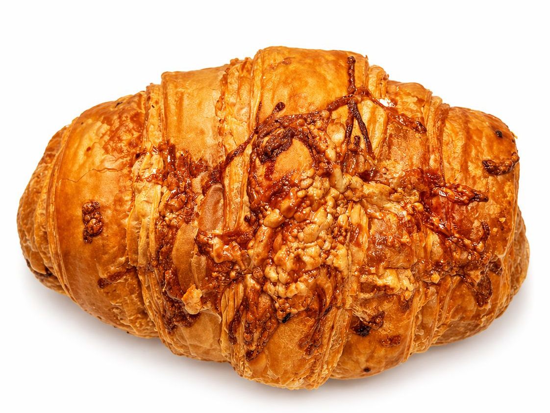 Cheddar cheese croissant