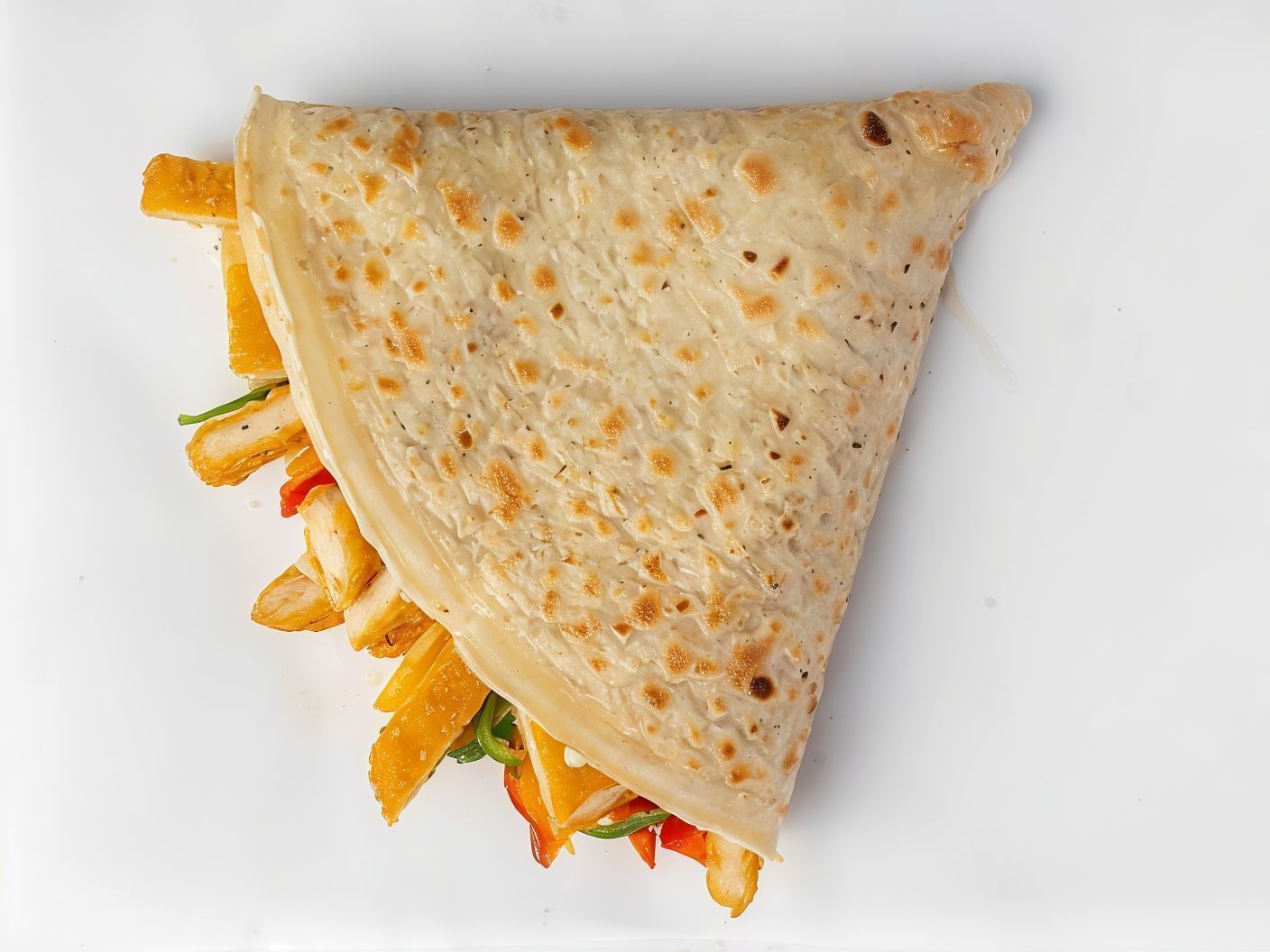 Chicken Pane With Potato Crepe