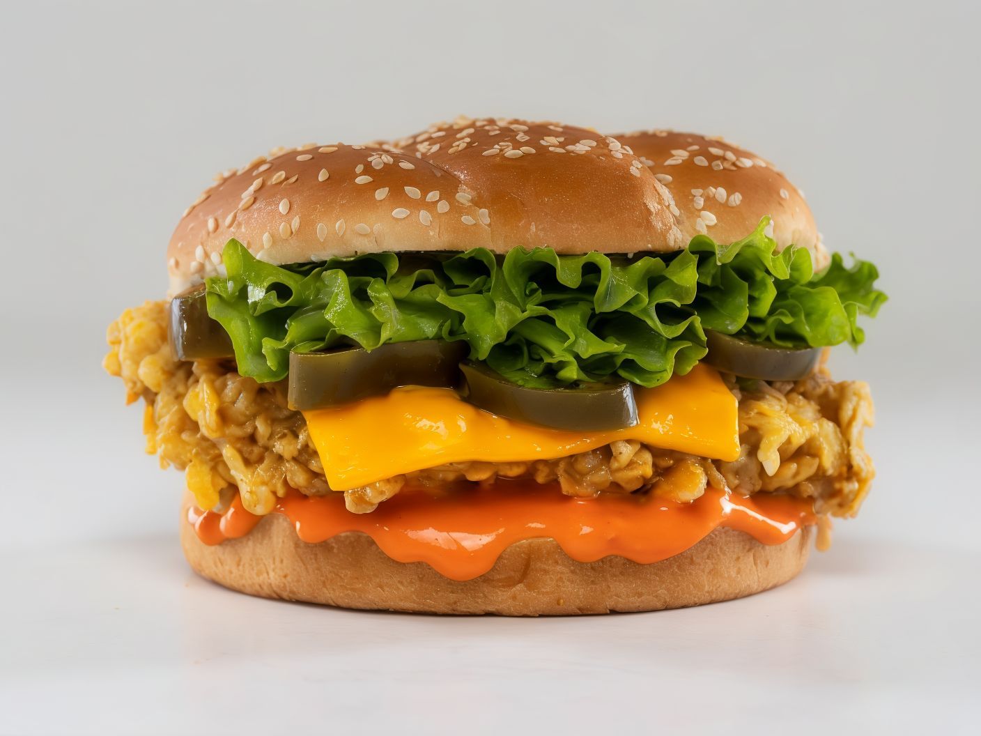 Hot Classic Chicken Burger