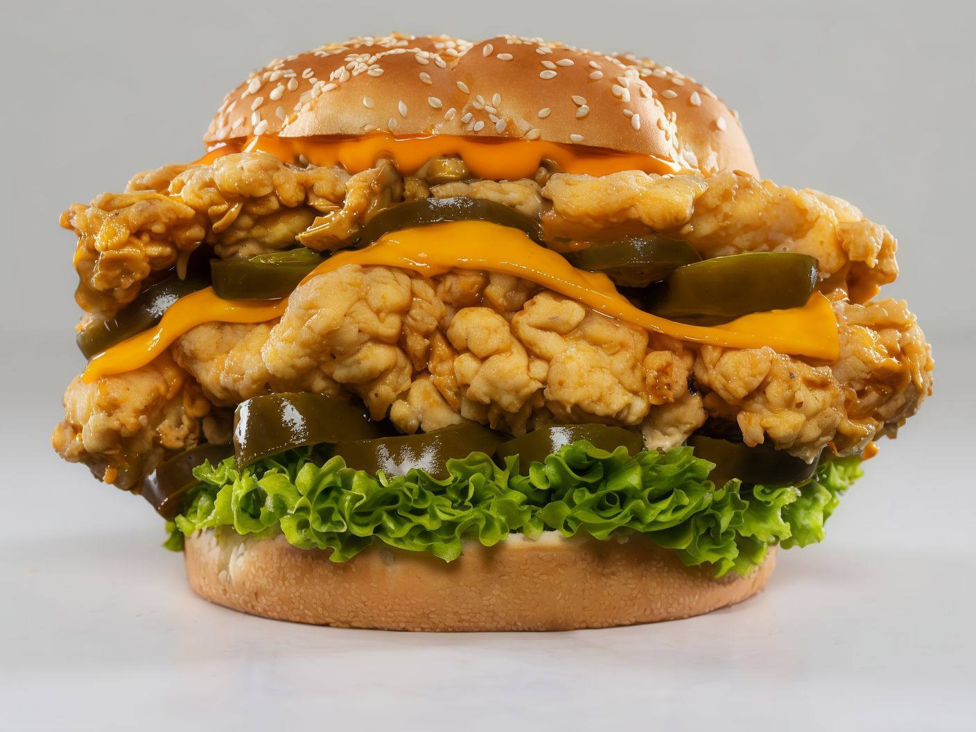 Lava Chicken Burger