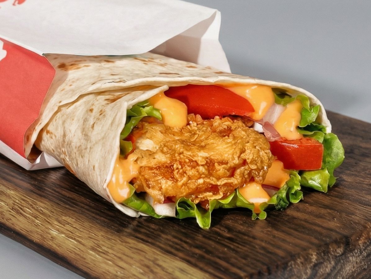 Chicken Strips Wrap Regular