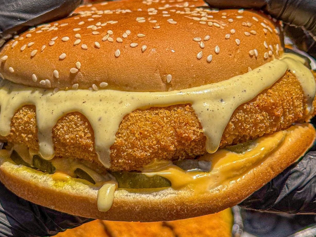 Round Chicken Sandwich