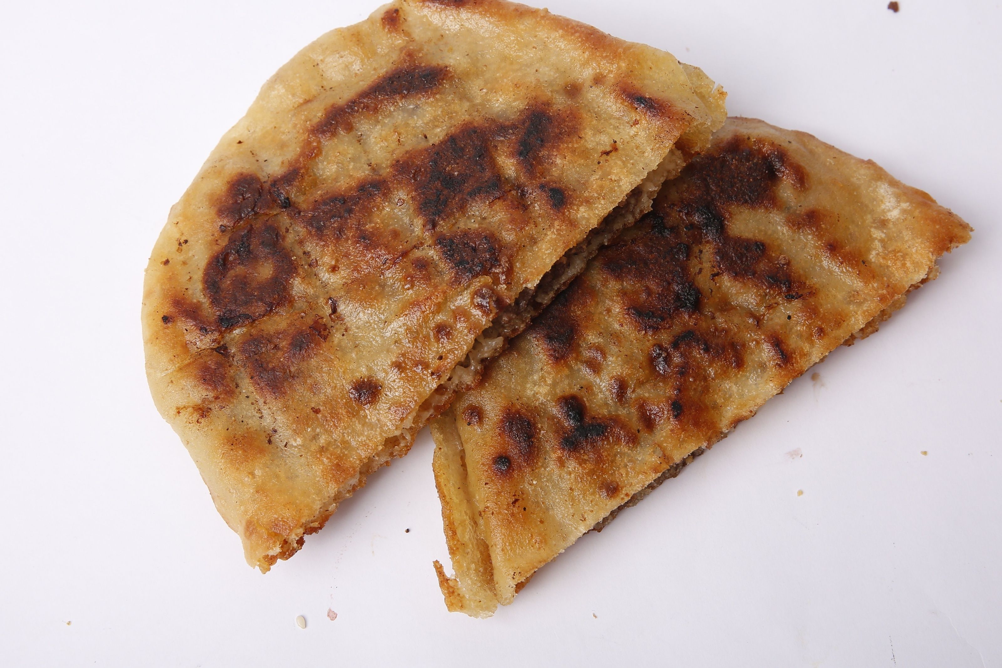 Hawawshi with Mozzarella Cheese