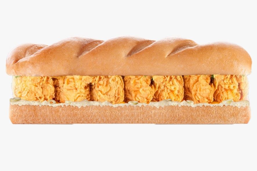 Large Fried Shrimp Sandwich