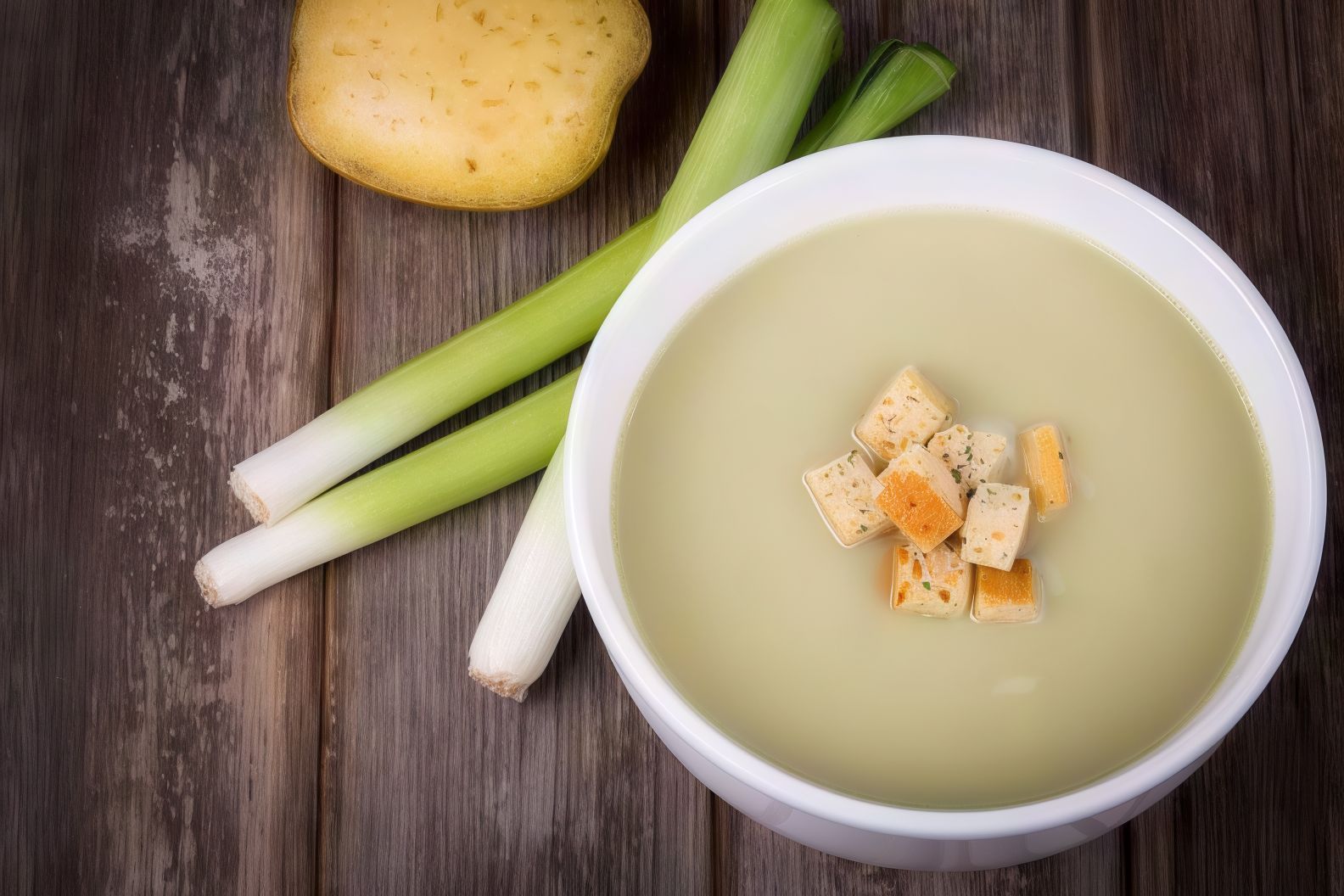 Plain White Soup