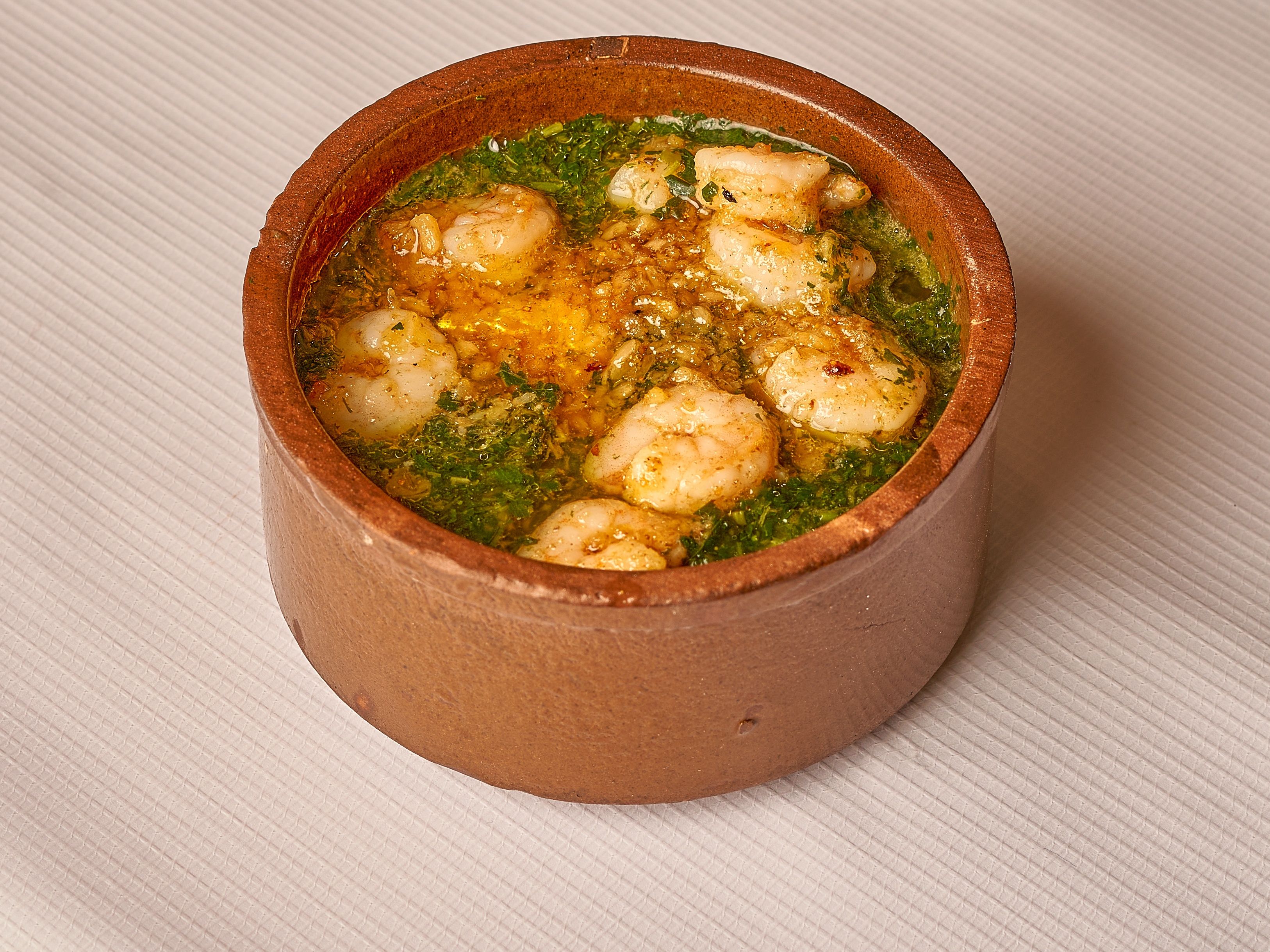 Molokhia with Shrimp