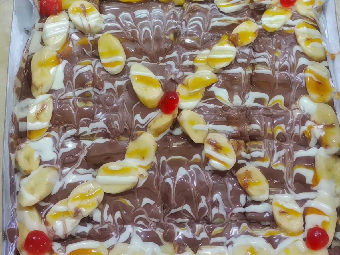 Nutella Banana Pie