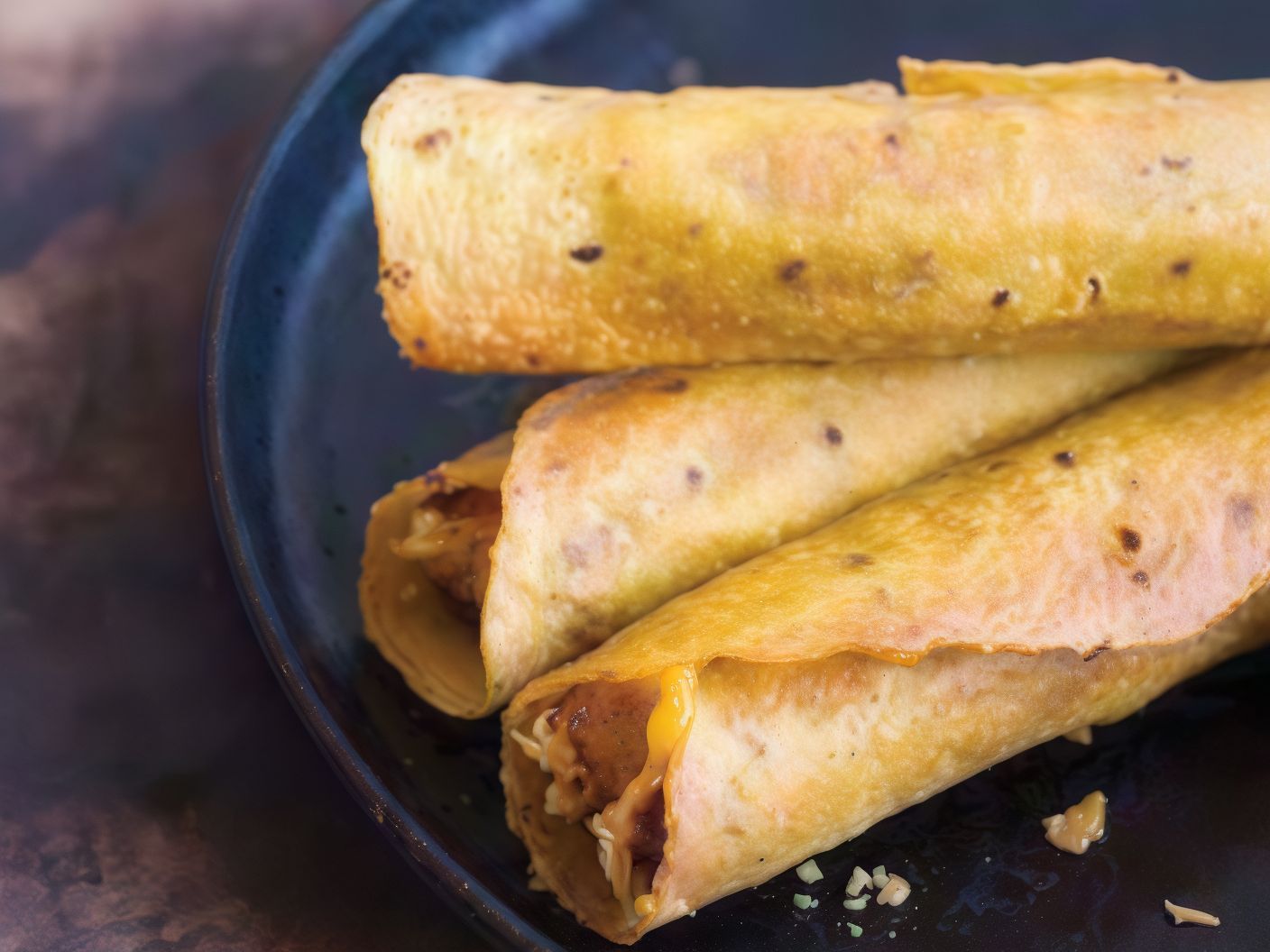 Mexican Hot Dog Tortilla Roll Sandwich