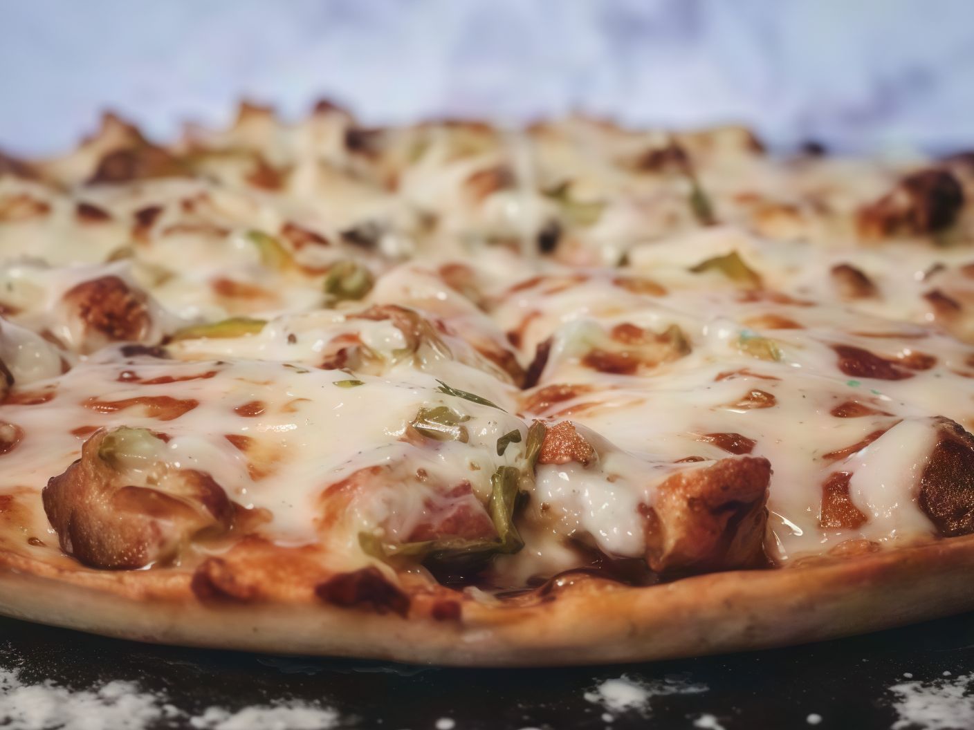 Chicken Ranch Pizza