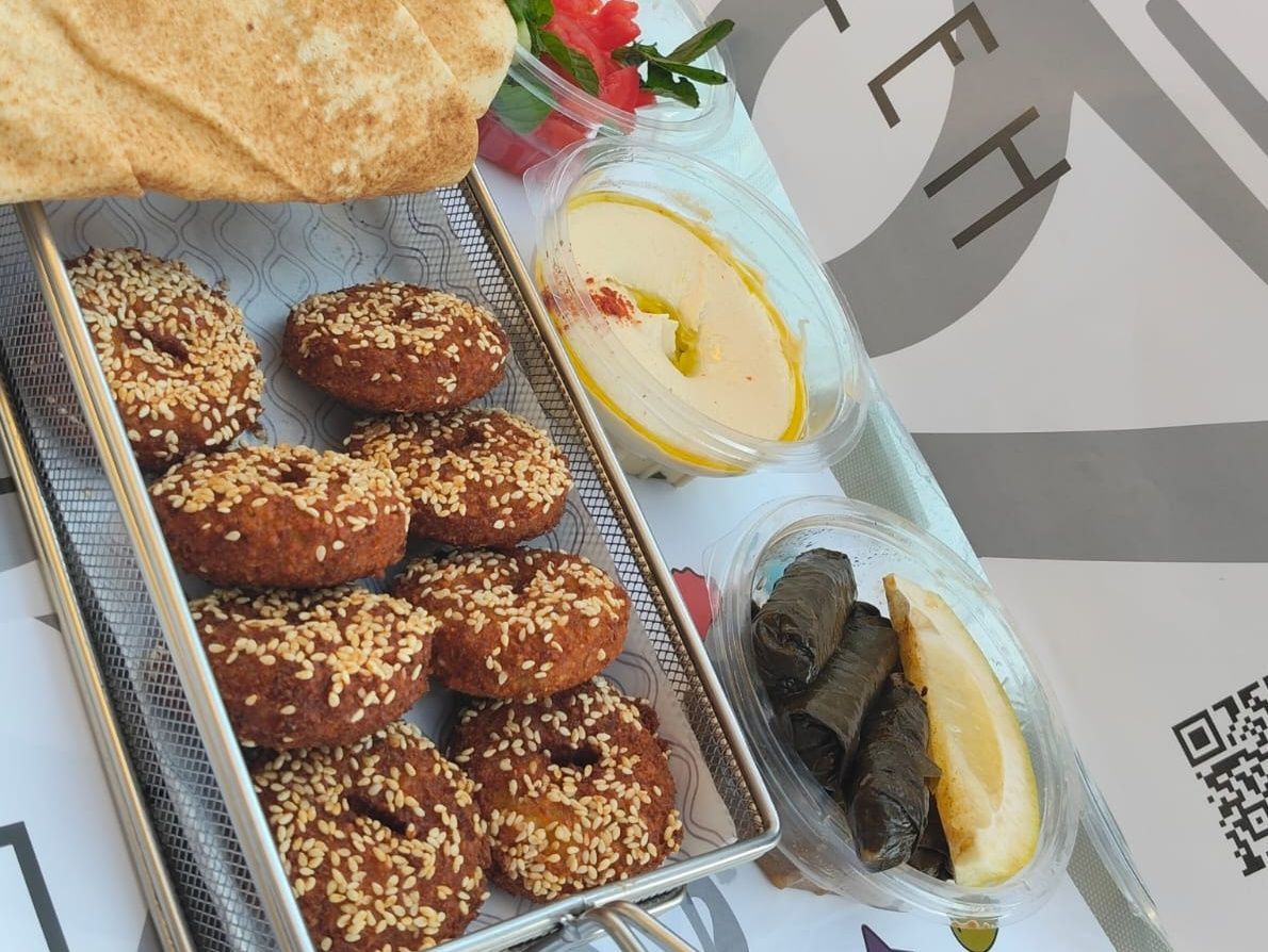Vegan Fasting Falafel Meal With Yalangi - For Two People